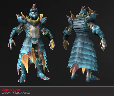 artstation lagiacrus armor  concept