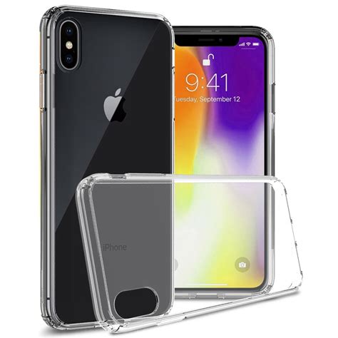 apple iphone xs max  case hard  bumper slim shockproof phone cover ebay
