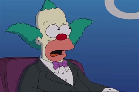 krusty the clown quits in new simpsons season premiere clip as death rumours swirl news