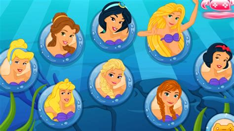 Disney Princess Frozen Mermaid Princess Disney