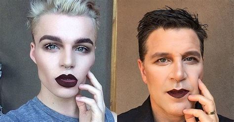 aspiring makeup artist s dad supports him in the most badass way