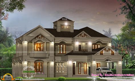luxury villa design  kerala kerala home design  floor plans  dream houses