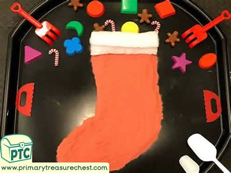 christmaswinter themed sand tuff trays winter theme tuff tray