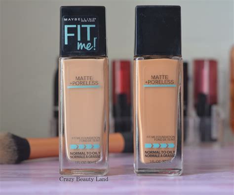 review swatches  maybelline fit  matte poreless foundation  drugstore foundation
