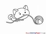 Coloring Pages Clew Cat Sheet Title sketch template
