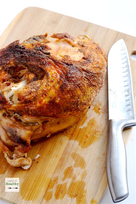 Oven Roasted Turkey Breast Bone In A Pinch Of Healthy