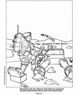 Coloring Space Pages Malvorlage Printable Shuttle Astronauts Robots Mesopotamia Kids Planet Station Book Colouring Print Dot Comments Sheets Ausmalbilder Worksheets sketch template