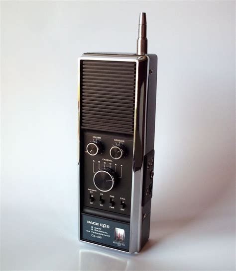vintage pace handheld cb radio model cb155 by
