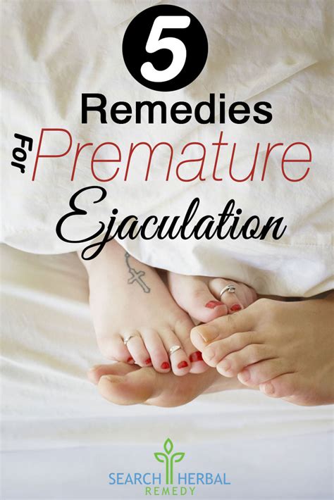 5 Premature Ejaculation Herbal Remedies Natural