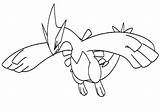 Coloring Pages Lugia Pokemon Lucario Printable Mega Color Colouring Silver Getdrawings Getcolorings Template sketch template