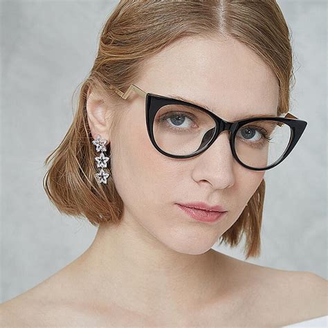 moyssen 2019 women vintage cat eye prescription glasses frame bending