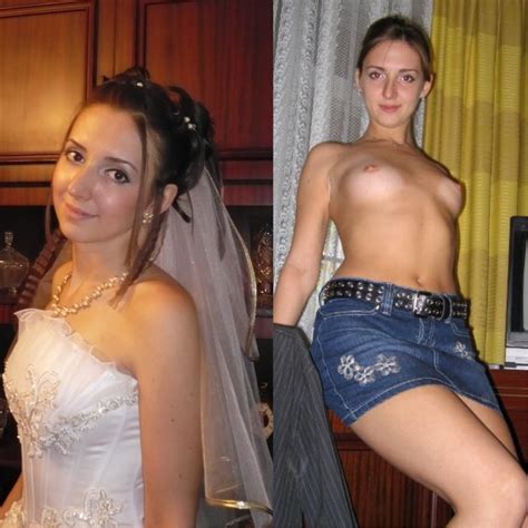 Wedding Day Brides Dressed Undressed On Off Before After 107 Pics
