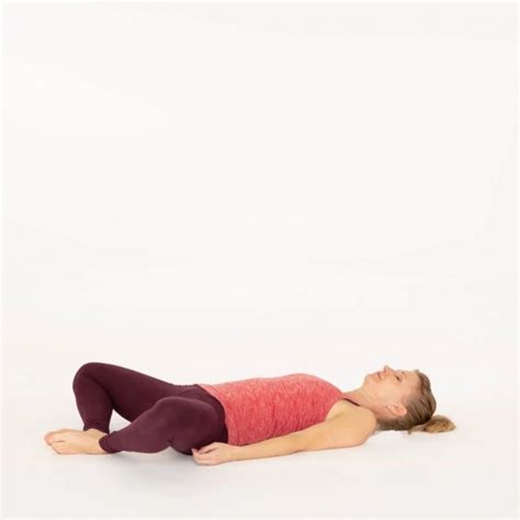 yoga butterfly pose lying