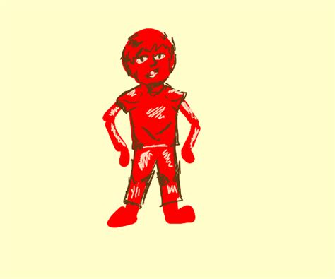 red guy drawception