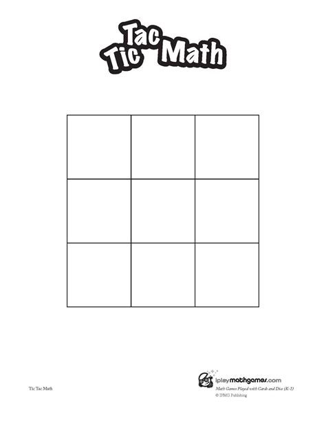 blank tic tac toe template white gold