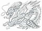 Dragon Coloring Pages Dragons Printable Advanced Adults Cool Real Sea Color Printables Getcolorings Estate Getdrawings Print Colorings Book Realistic sketch template