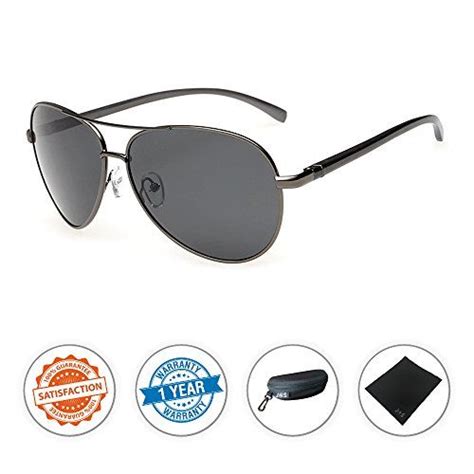 J S Premium Ultra Sleek Military Style Sports Aviator Sunglasses