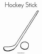 Coloring Hockey Stick Party Favorites Login Add Print Twistynoodle sketch template