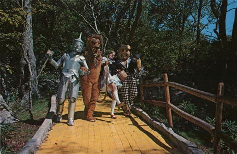 Dorothy The Tin Woodsman The Cowardly Lion And The Scarecrow Banner