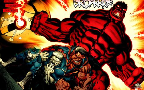 Red Hulk Transformation Thunderbolt Ross Comic Vine