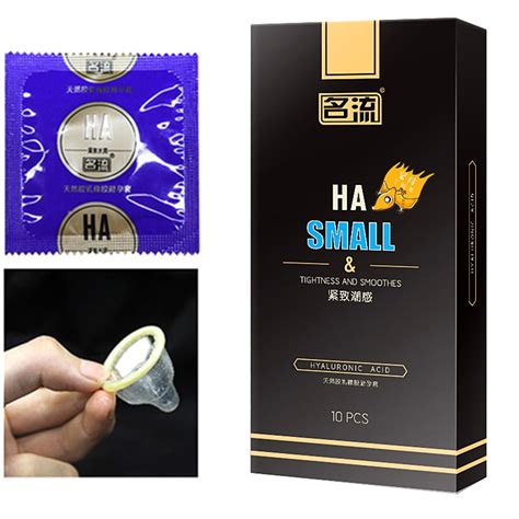 utra thin small g spot s male condoms 10 pcs lot hyaluronic acid