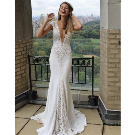 5 wedding dresses featuring bold lace by raffaele ciuca