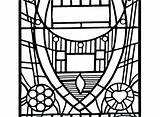Glass Stained Pages Coloring Window Printables Printable Getcolorings Clipartmag Drawing Getdrawings sketch template
