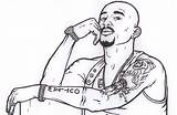 Gangster Gangsta Lakers 2pac Rap Angeles Thug Pac Crayola sketch template