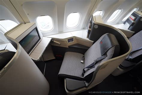 review air canada   business class vancouver  montreal