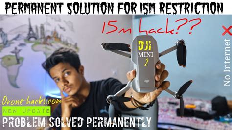 dji mini  permanent solution   restriction  limit hack