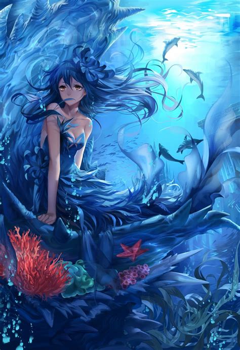 119 Best Anime Mermaid Images On Pinterest Mermaids