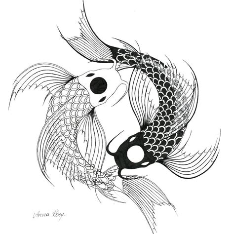 koi fish tattoo  drawing pin   tank  tattoos bodaswasuas