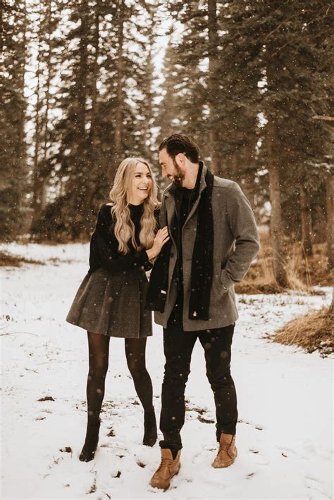 Our Hearts Are Melting Over This Adorably Cozy Winter Engagement