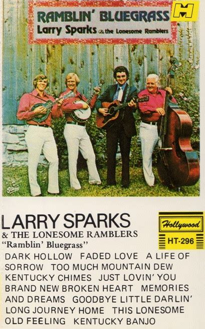 larry sparks and the lonesome ramblers ramblin bluegrass 1988