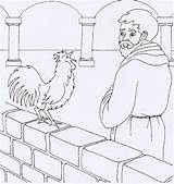 Petrus Kleurplaat Jezus Bijbel Knutselen Kleurplaten Christelijke Knutsels sketch template