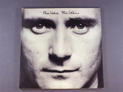 Phil Collins Face Value Orig Uk V2185 Ebay