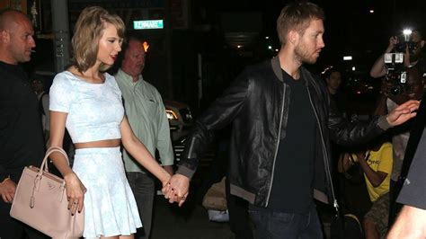 taylor swift posts first instagram with calvin harris photo glamour