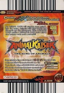 animal kaiser cheats animal card barcode