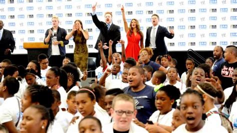 wwe hosts a be a star rally in st louis before raw 1 000 photos wwe community
