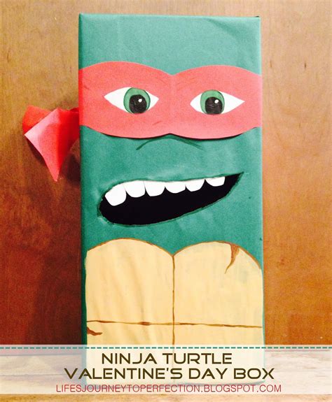 lifes journey  perfection ninja turtle valentines day box