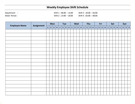 week calendar template schedule template daily calendar template
