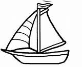 Coloring Pages Yacht Getcolorings sketch template