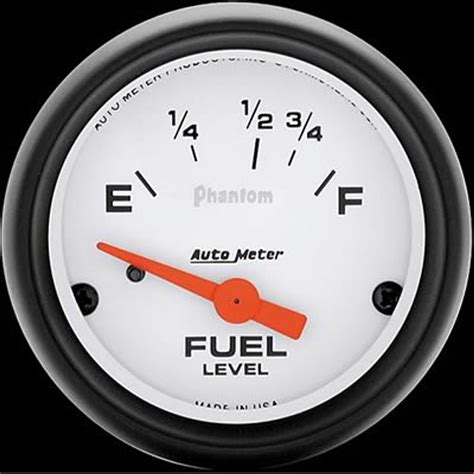 auto meter phantom fuel level gauge  ohms  ohms atm
