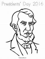Coloring Presidents Lincoln Built California Usa sketch template