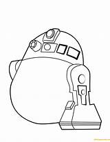 Angry Birds Coloring Pages R2 D2 Wars Star Bird Printable Coloriage Egg Color Space Print Clipart Dessin Kids Original Games sketch template