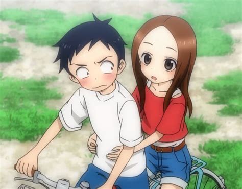 Takagi San Tandem Riding Dibujos Anime De Amor Parejas De Anime