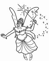 Fairy Godmother Coloring Pages Wish Tales Wand Printactivities Tale Printables Kids Had Granting Popular sketch template