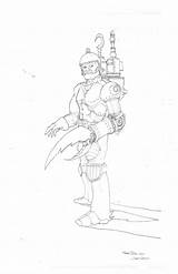 Jaw Trap Villains Masters Universe sketch template