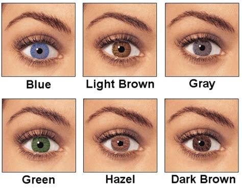 best hair color for blue light brown green and hazel eyes