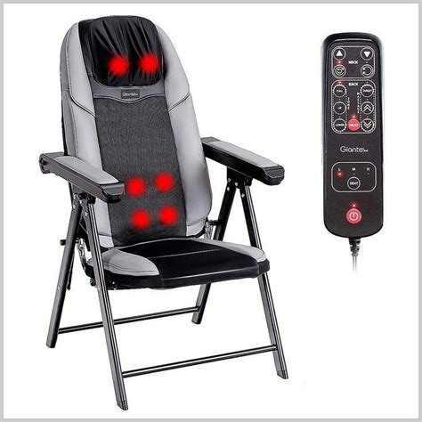 Giantex Folding Shiatsu Massage Chair With Heat Back Neck Massager